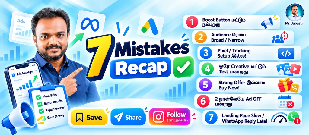 Seven common Facebook and Google Ads mistakes every small business owner should avoid